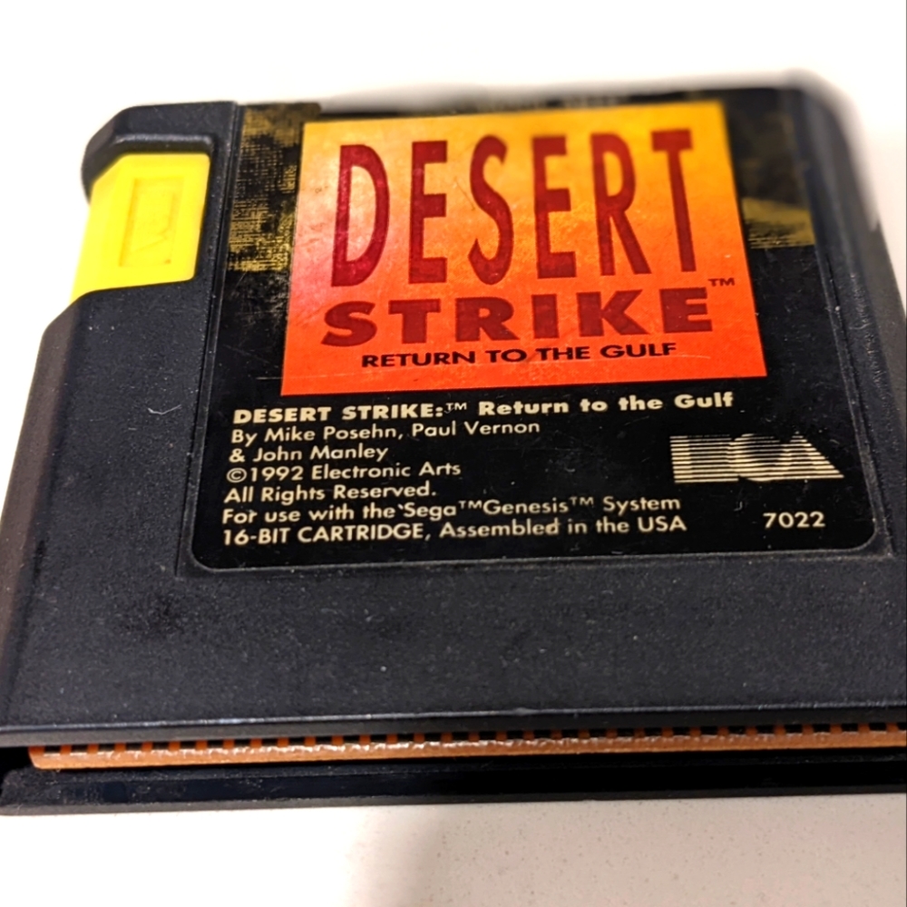 Desert Strike (Sega Genesis) Cart Only GREAT Shape
